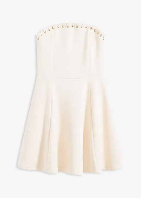 Klänning med kedjedetalj, bonprix