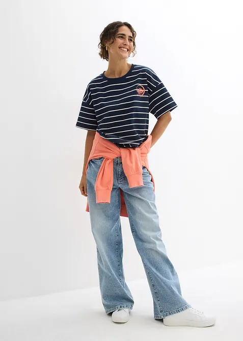 Sweatshirt i mjuk bomullsmix, bonprix