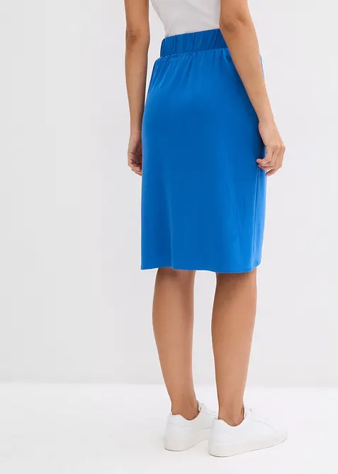 Jerseykjol i viskosmix med fint fall, bonprix