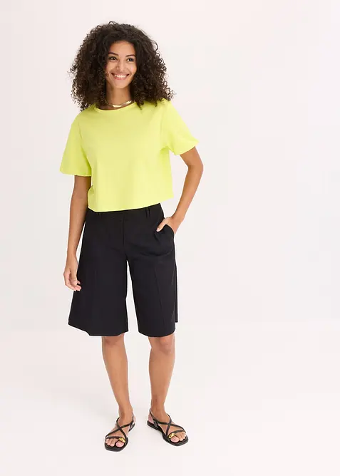 Oversizetopp i ren ekologisk bomull, bonprix