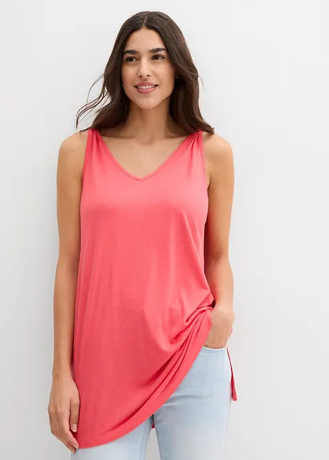 L&aring;ngt linne i viskosmix, bonprix