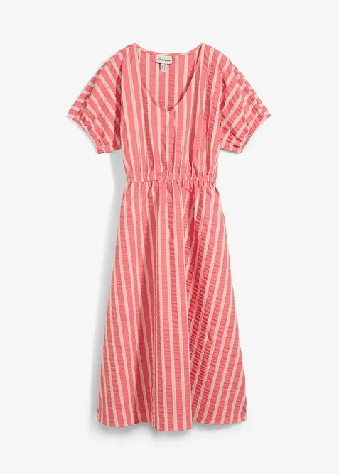 Klänning i ren bomull, bonprix