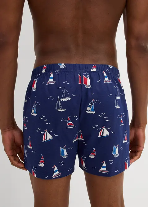 Boxershorts i jersey (3-pack), bonprix