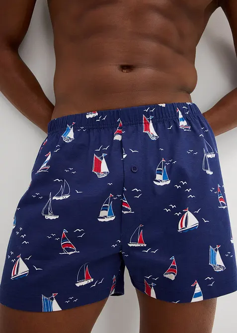 Boxershorts i jersey (3-pack), bonprix