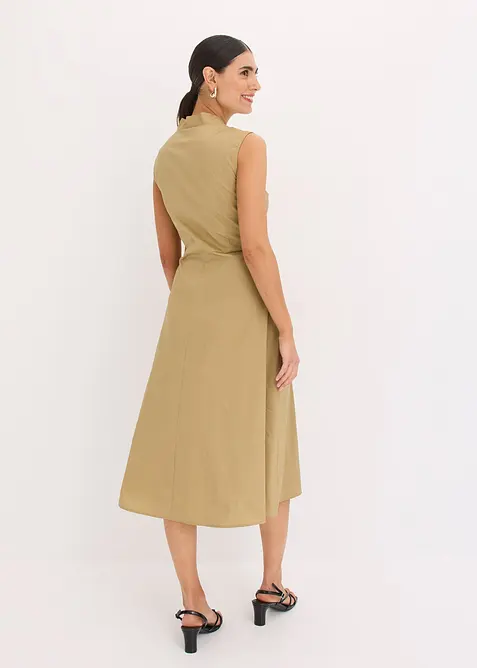 Kl&auml;nning med knytdetalj, bonprix