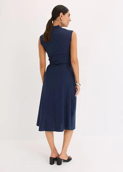 Klänning med knytdetalj, bonprix