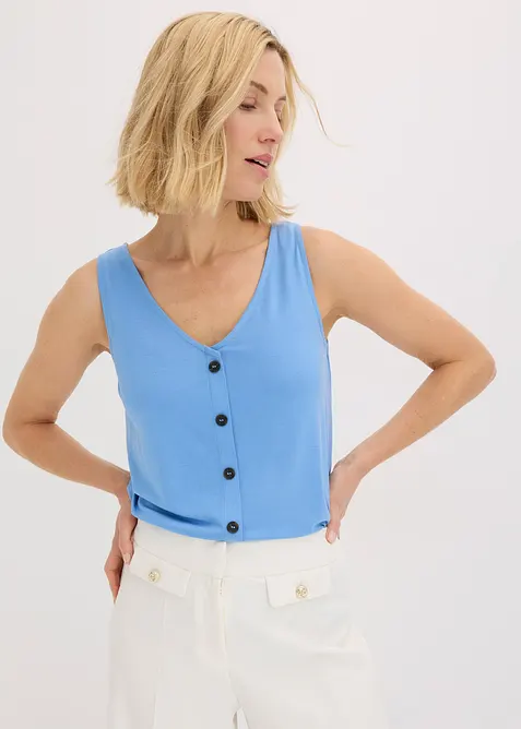 Linne med knappsl&aring;, bonprix