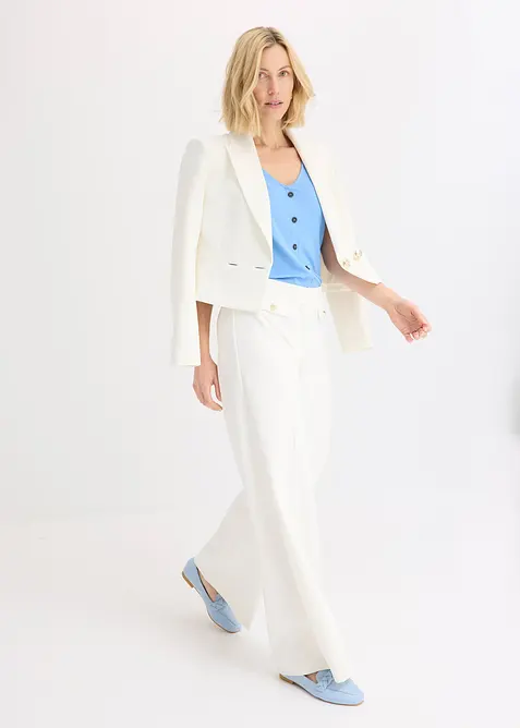 Linne med knappsl&aring;, bonprix