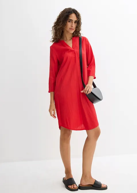 Tunikakl&auml;nning i viskosmix med struktur, bonprix