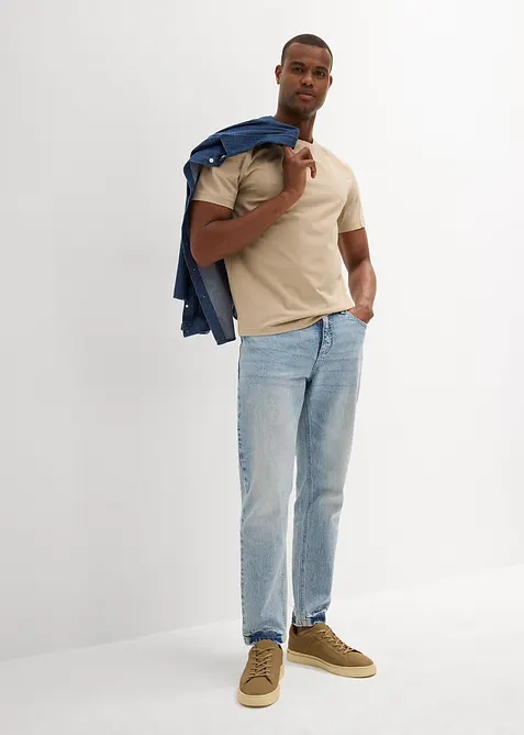 T-shirt i ren ekologisk bomull, bonprix