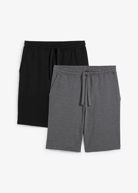 Sweatshorts (2-pack), bonprix