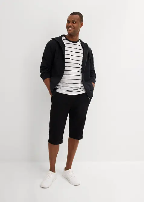 Långa shorts i Loose Fit av luftig muslin, bonprix