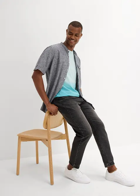 Linne i bomull (2-pack), bonprix