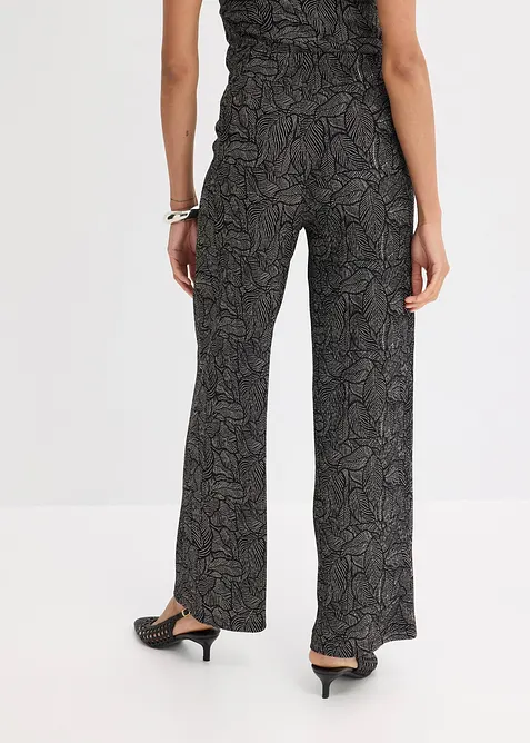 Kr&auml;ppad jerseybyxa, bonprix