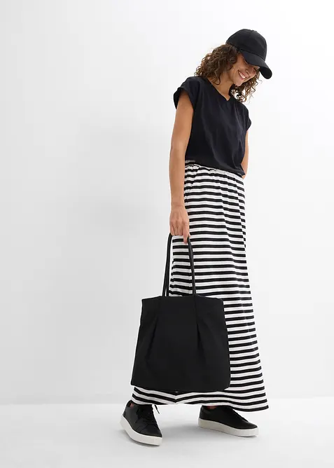 Topp i fyrkantig modell med ekologisk bomull, bonprix