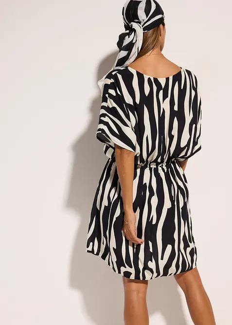 Strandklänning av viskos, bonprix