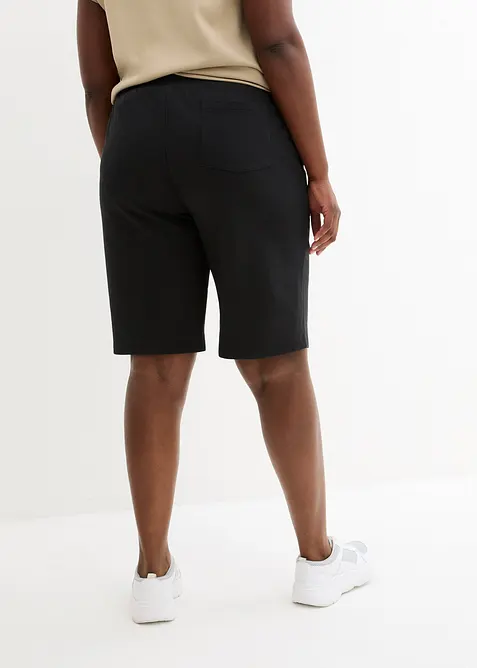 Trikåshorts av ren bomull, bonprix