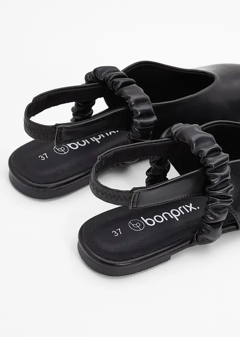 Ballerinaskor med slingback, bonprix