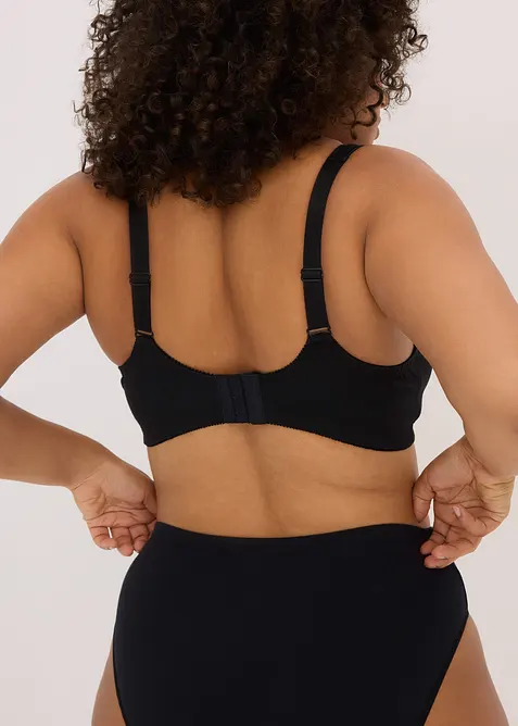 Avlastande BH utan bygel, med bomull, bonprix