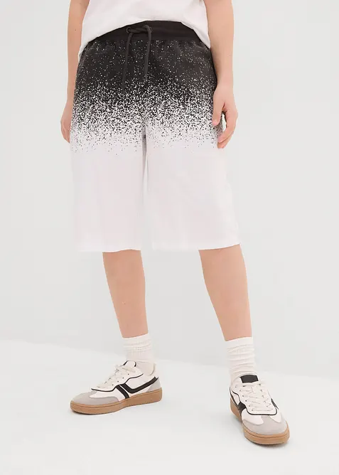 Trikåbermudas för barn (2-pack) i ekologisk bomull, bonprix