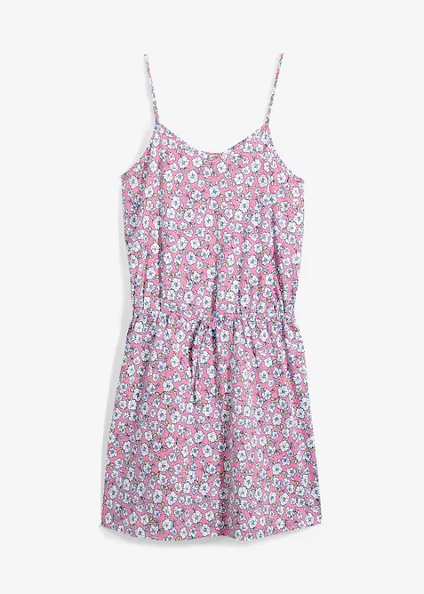 Jerseyklänning av ren bomull, bonprix