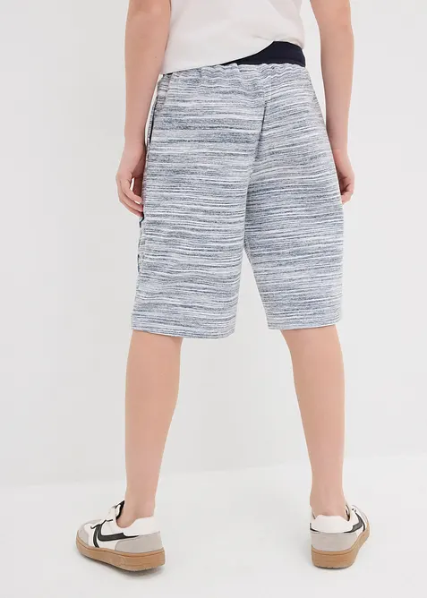 Trikåbermudas i mjuk bomullsmix, bonprix