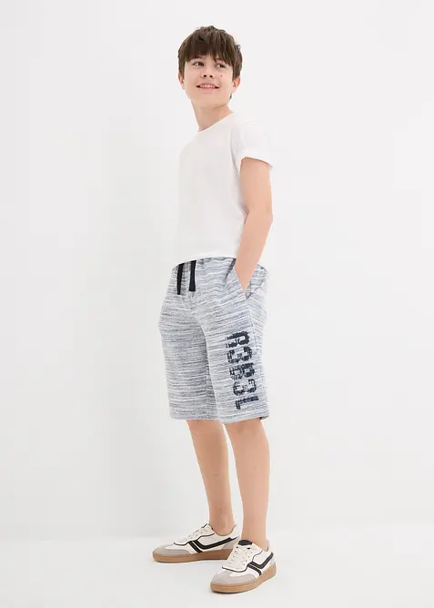 Trikåbermudas i mjuk bomullsmix, bonprix