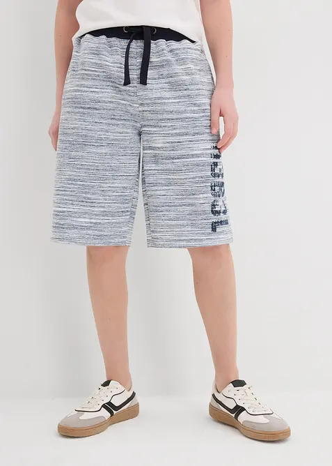 Trikåbermudas i mjuk bomullsmix, bonprix