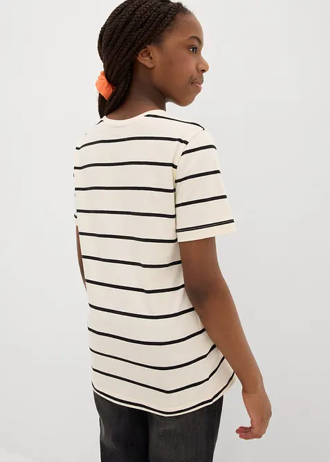 T-shirt i ren ekologisk bomull för barn (2-pack), bonprix