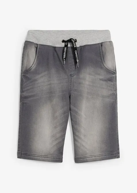 Mjuka jeansbermudas, Regular Fit, bonprix