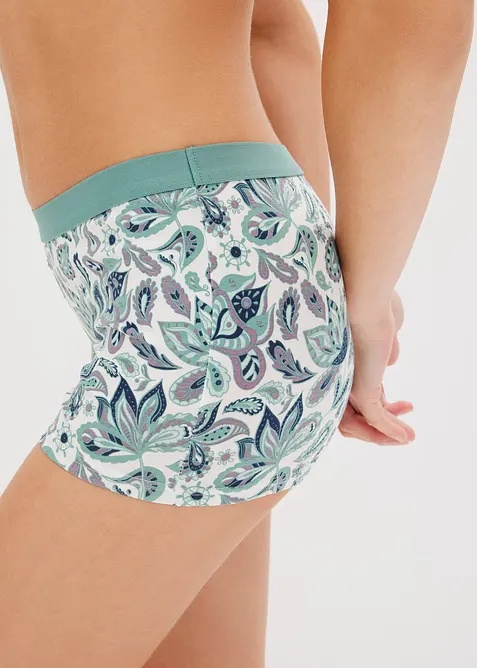 Boxertrosa med ekologisk bomull (4-pack), bonprix