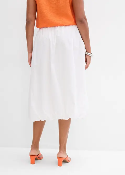 Ballongkjol av ren bomull, bonprix