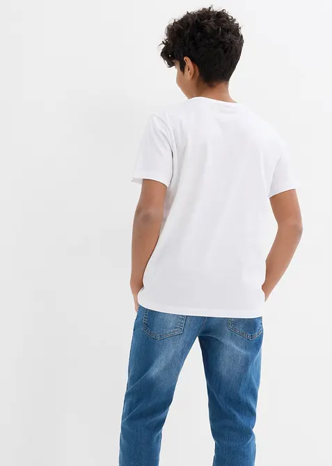 T-shirt med bomull f&ouml;r barn (5-pack), bonprix