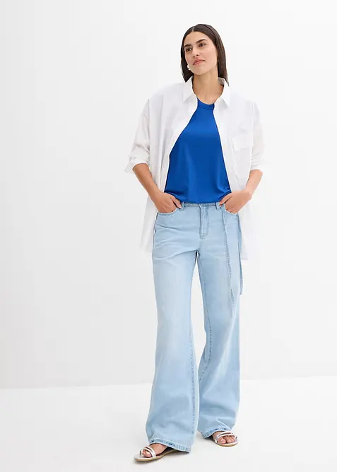 Topp i följsam viskosmix, bonprix