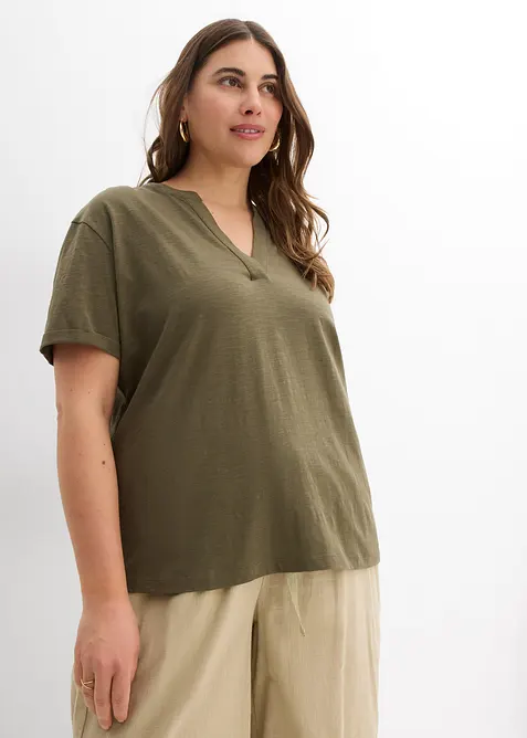 Tunika av ren ekologisk bomull, bonprix