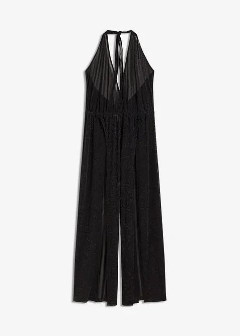 Strandjumpsuit med glittrande tr&aring;dar, bonprix