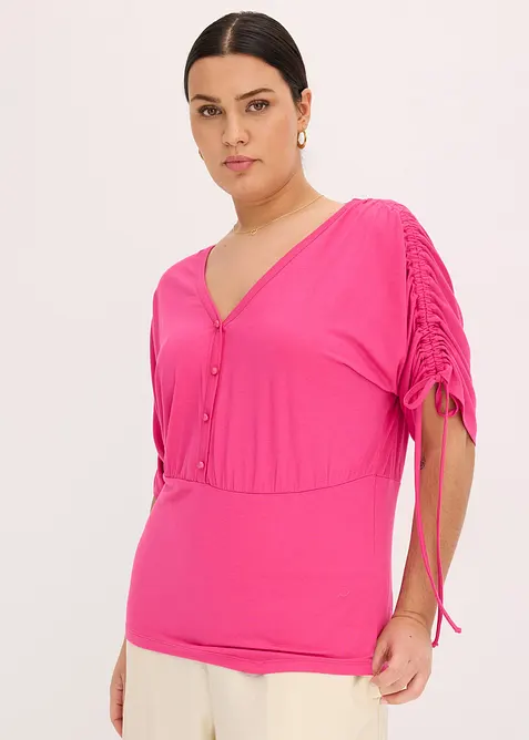 Topp med knappslå, bonprix