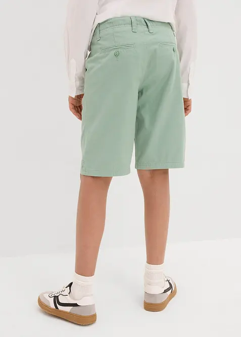 Bermudas i chinosmodell f&ouml;r barn, Regular Fit, bonprix