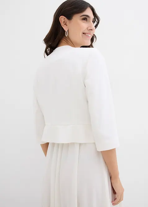 Kort mammakavaj i satin, bonprix