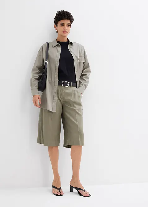 Bermudashorts av lyocell med mjukt fall, bonprix