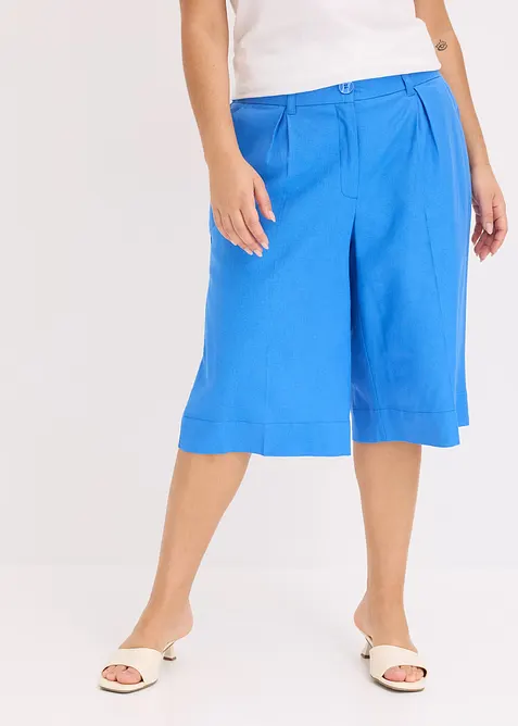 Shorts i linnemix, bonprix