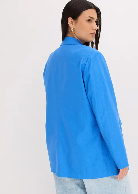 Ledig linnekavaj med breda slag, bonprix