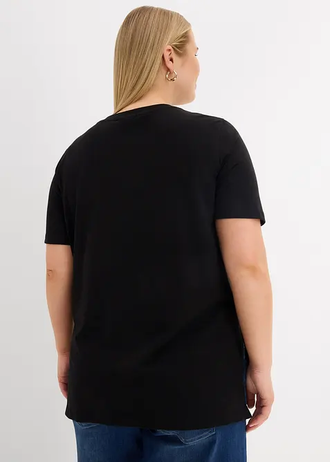 Mamma-/amningstopp med sidslitsar i ekologisk bomull, bonprix