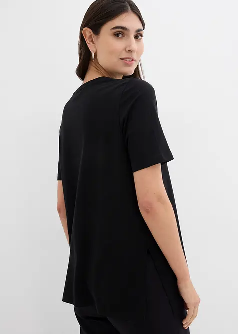 Mamma-/amningstopp med sidslitsar i ekologisk bomull, bonprix