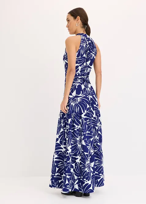 Mönstrad maxiklänning, bonprix