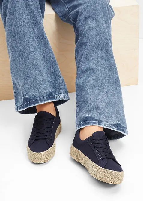 Sneakers med platåsula, bonprix
