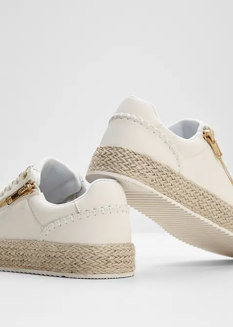 Sneakers med dragkedja, bonprix
