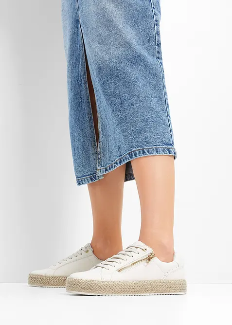 Sneakers med dragkedja, bonprix