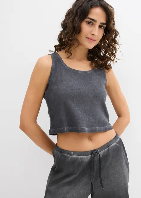 Linne i ren ekologisk bomull, bonprix