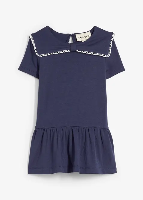 Jerseyklänning för bebisar i mjuk viskos, bonprix